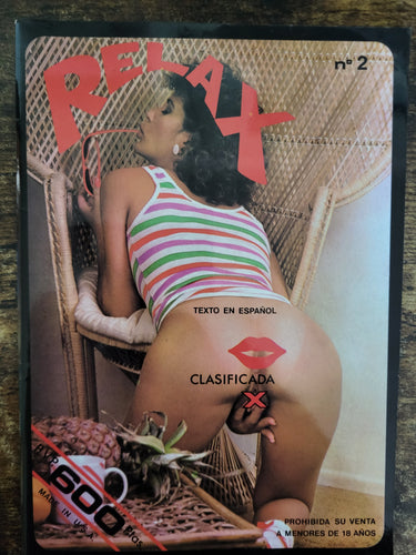 Relax Magazine No 2 SmallFormat.. Spanish/US Hardcore Magazine
